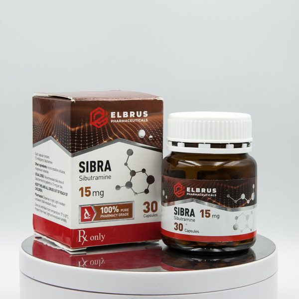 Sibra 15 mg Elbrus Pharmaceuticals photo d'emballage