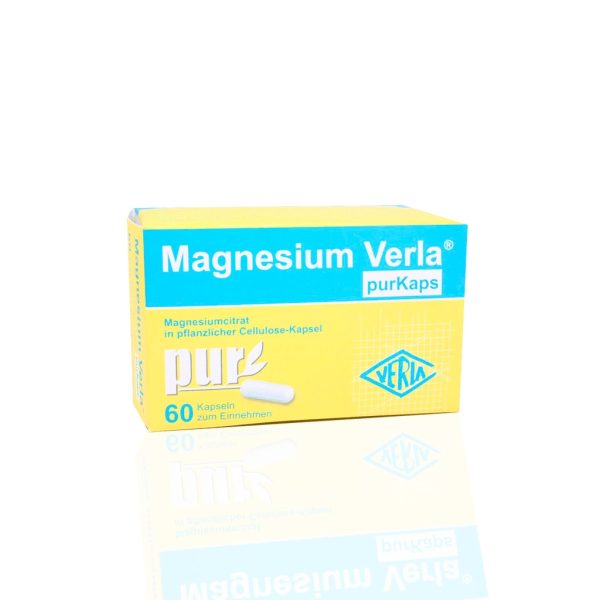 Magnesium (60 capsules) Verla photo d'emballage