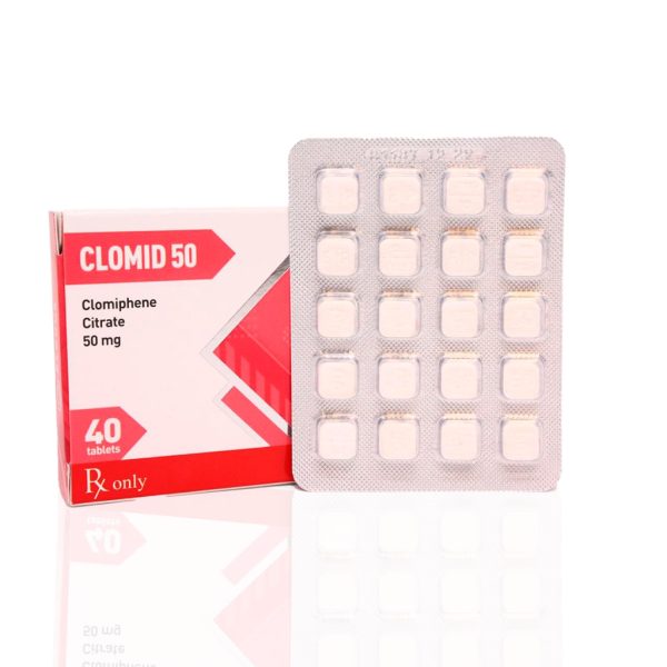 Clomid 50 mg Elbrus Pharmaceuticals photo d'emballage