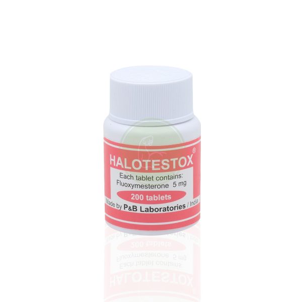 Halotestox 5 mg P&B Labs photo d'emballage